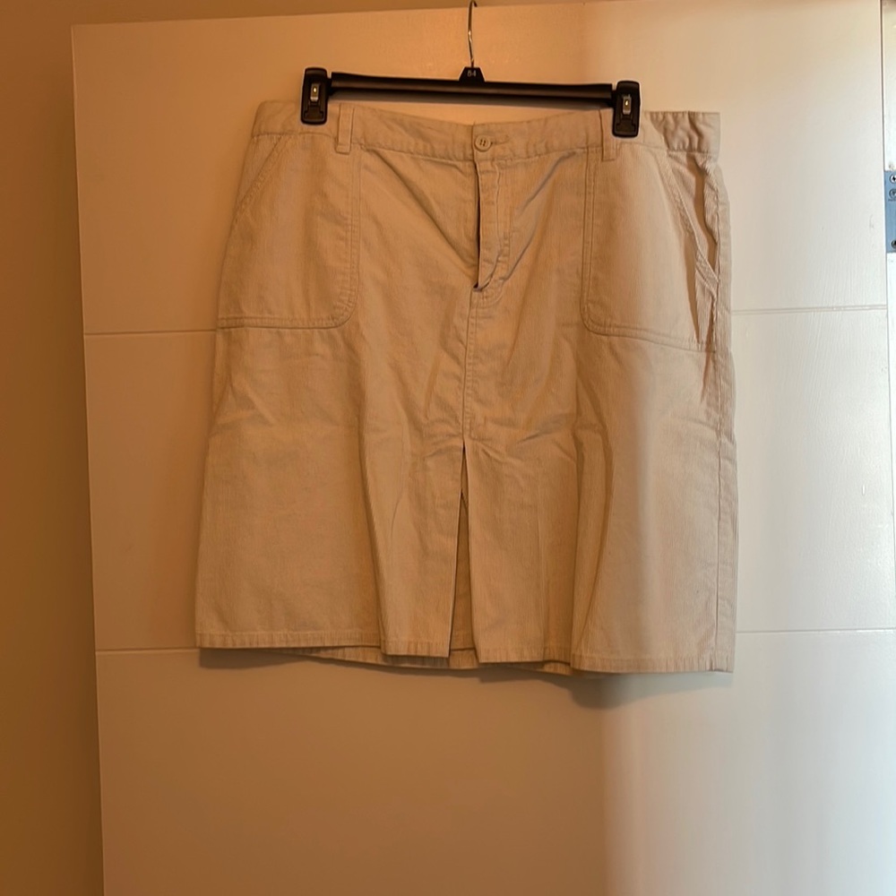 Corduroy Skirt